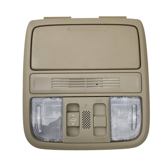 for Honda CR-V Overhead Console with Sunroof Switches Map Dome Light Storage Box, Interior Dome Light Replacement Assembly-cream color