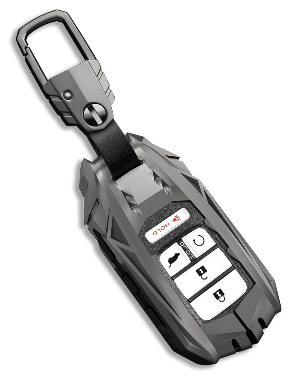 for Honda Key Fob Cover Smart Key Case Holder Compatible for Accord CRV Ridgeline Pilot Civic Odyssey