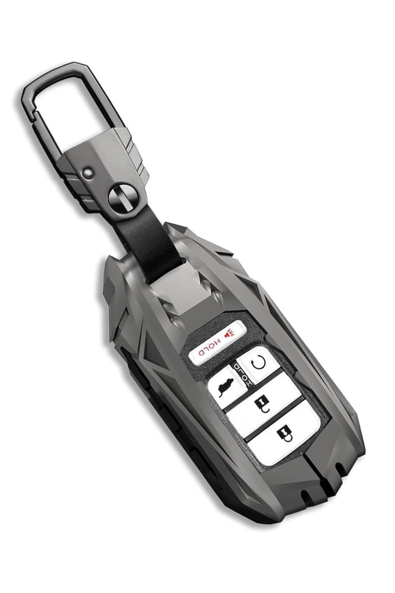 for Honda Key Fob Cover Smart Key Case Holder Compatible for Accord CRV Ridgeline Pilot Civic Odyssey