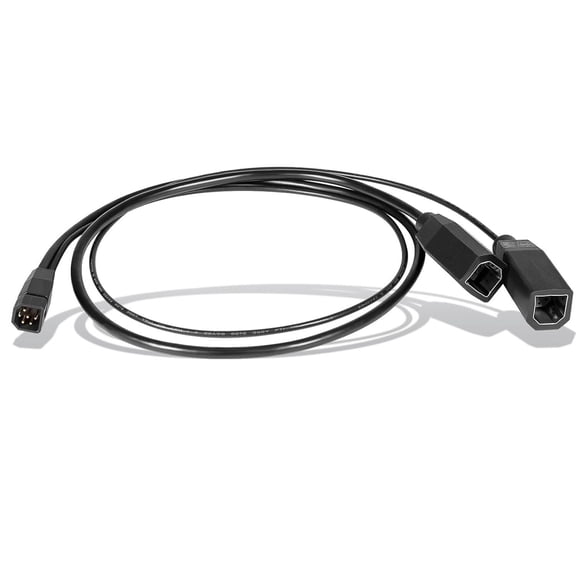 for Humminbird 720101-1 9 M SIDB Y Adapter Cable Helix MEGA Transducer Y-Cable