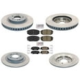 thumbnail image 1 of for Hyundai for Tucson 2022-2024 Vented Disc Brake Rotors & Ceramic Pads - D3EA Certified Rotor Kit, 1 of 5
