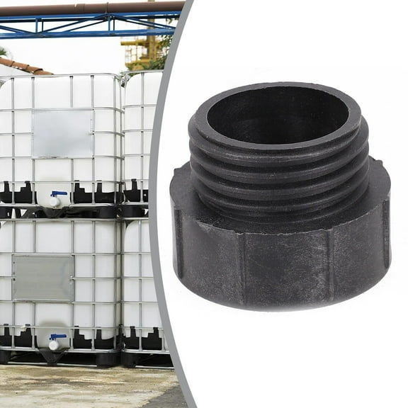 for IBC Container Adapter 2 Inch Fine Thread to S60x6 Coarse Thread Connector for Water Storage Tanks