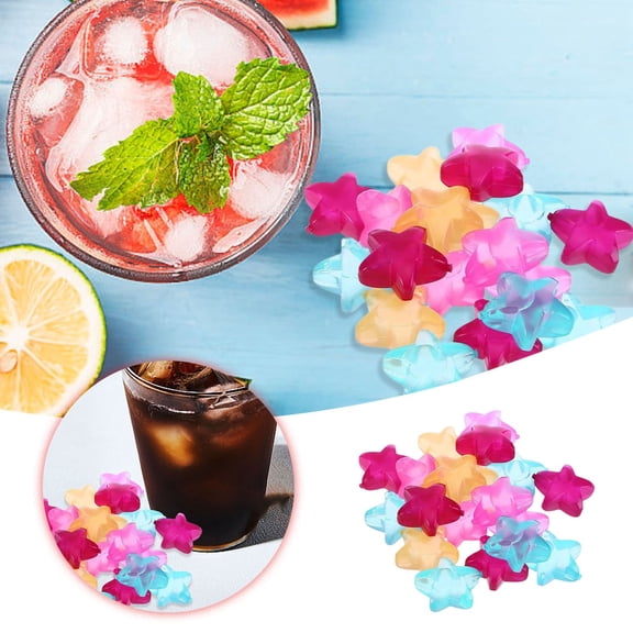 for Ice Tray 20 Pack Portable Freezer Safe Reusable Ice Cubes for Travel Outdoor Quick Freezing 5ml 20PCS
