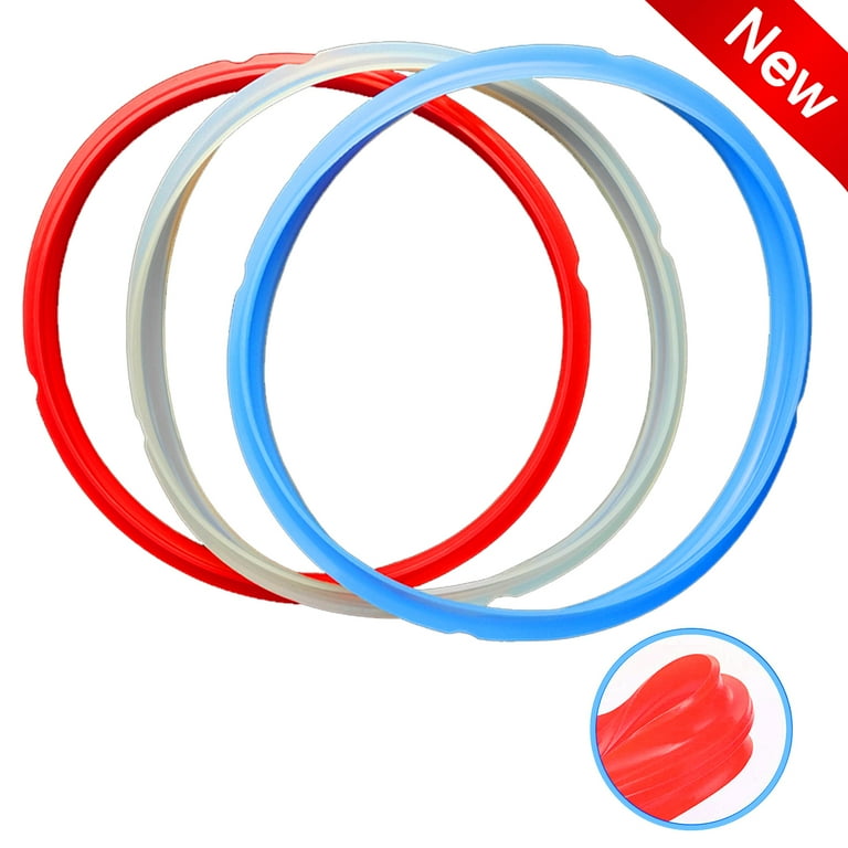 for Instant Pot Silicone Sealing Ring 5qt 6qt 8qt Pressure Cooker Accessory Food Grade Fits IP DUO60 For Crock Pot Liners Compatible