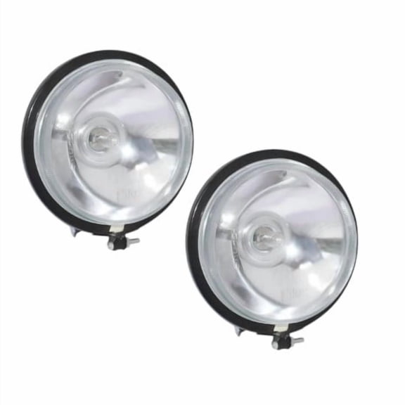 for Jeep Tractor Motorcycle Off-Road Halogen Fog Lamp Work Light Set Steel Body