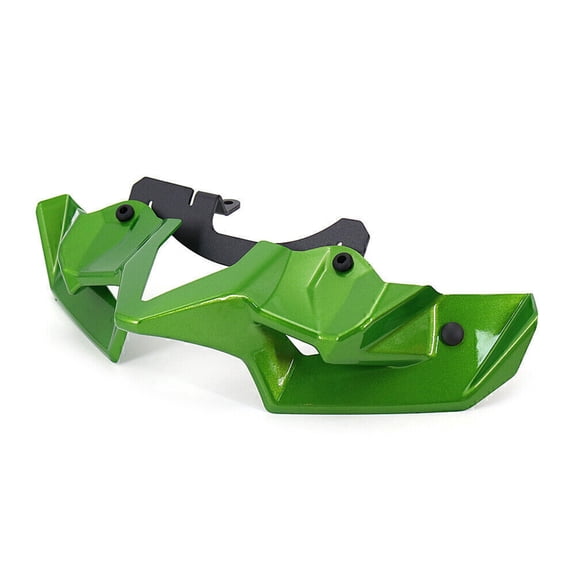 for Kawasaki Z900 Naked Front Spoiler Wing Aerodynamic Rear Spoiler Motor green