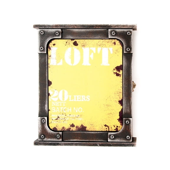 for Key Box Cabinet Farmhouse Wood for Key Organizer Home Office Living Room Dec