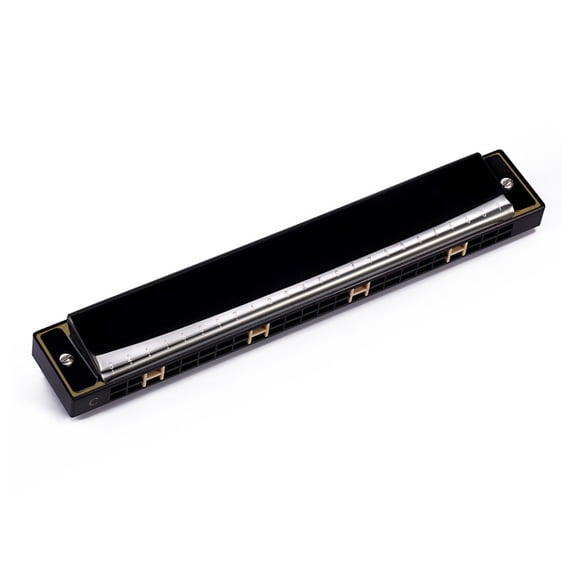 for Key C Harmonica Diatonic Double Tremolo Beginner Harmonicas with Hard for Case & Cloth for Musical Instrument 2