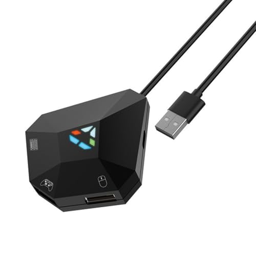 for Keyboard Mouse Adapter,Plug & Play with Custom Mapping,Enhanced Gaming - for for One for for 360 Keyboard and Mouse