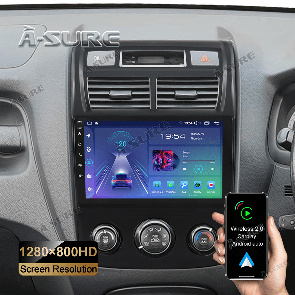 9" Android 13 Car Stereo Radio for KIA SPORTAGE MK2 20042009 Wireless CarPlay 2+32GB GPS Navi