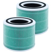 for LEVOIT Core 300 and Core 300S Toxin Absorber Filter Replacement High-Efficiency Activated Carbon Air Purifier, 2 Pack