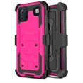 thumbnail image 1 of for LG K92 Heavy Duty Phone Case Dual Layer Full-Body Rugged Clear Back Case Drop Resistant Shockproof Case with Built In Screen Protector, 1 of 4