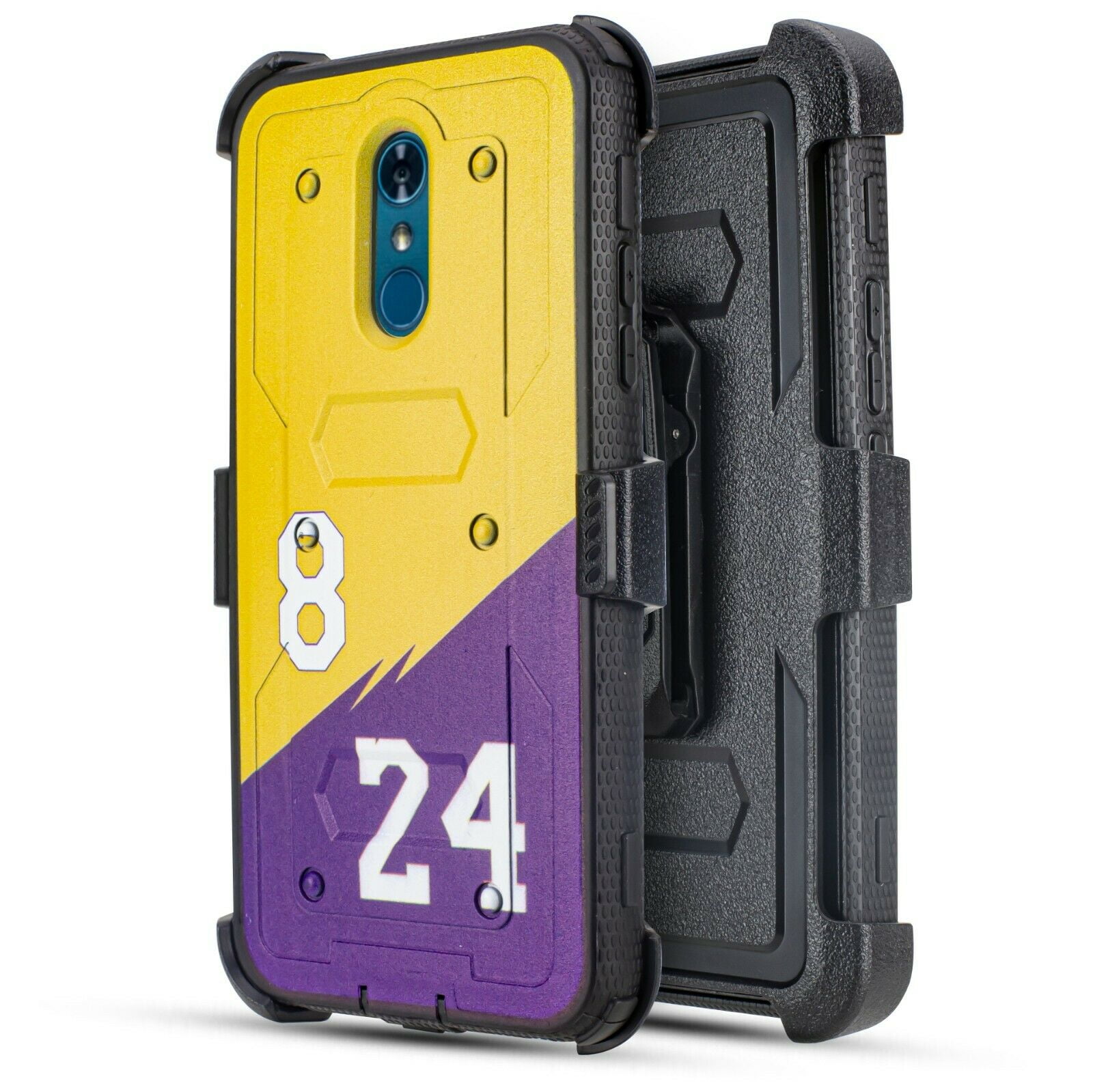 for LG Stylo case Phone Case 360° Degree Cover Built In Screen