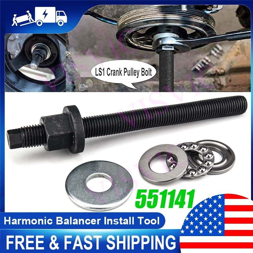 for LS Engine Harmonic Balancer Installer Puller Tool For GM Crank Bolt