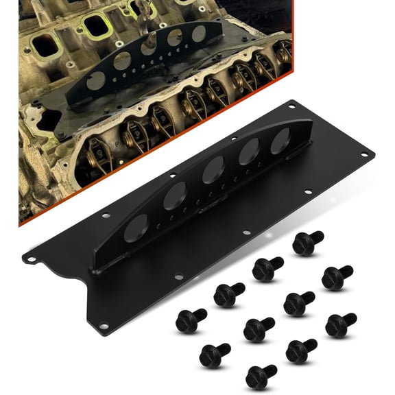 for LS Engine Lift Plate - Heavy Duty Hoist Picker Crane Compatible with Chevy Series LSX LS1 LS2 LS3 LQ4 6.0 6.2 5.3 4.8 Gen 3 IV Engines