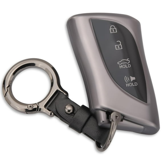 for Lexus Key Fob Cover Full Protection Key Case with Keychain Fit for 2018-2025 ES250 ES350 UX200T NX300h RX450h GX550 TX350 LX600 LS500 LC500h
