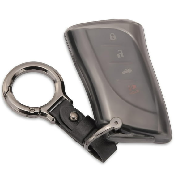 for Lexus Key Fob Cover Full Protection Key Case with Keychain Fit for 2018-2025 ES250 ES350 UX200T NX300h RX450h GX550 TX350 LX600 LS500 LC500h
