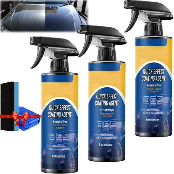 for Limplex Coating Spray, 2025 Upgraded Advanced Car Quick-Acting Coating Agent Spray, for All Car Models (3Pcs)
