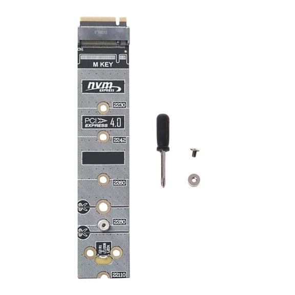 for M.2 NVME Extend for Protection Card 2280 to 22110 SSD DIY Power-off for Protection Plate