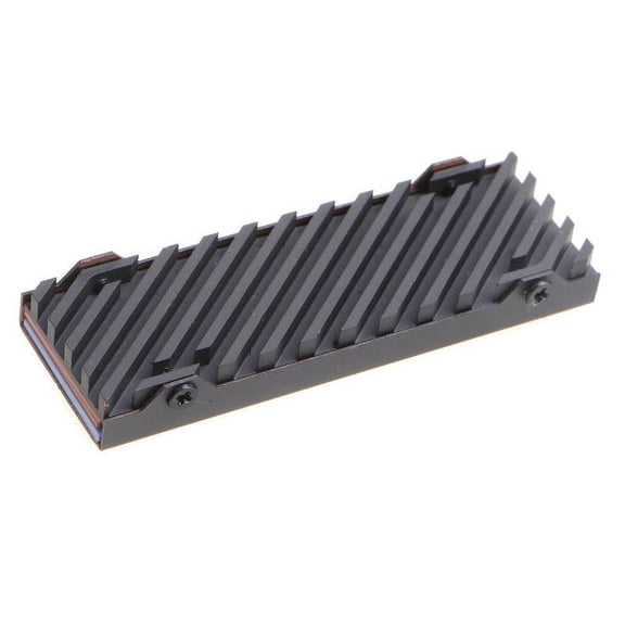 for M.2 SSD Heatsink with 2 Layer Thermal Cooling Pads for NVMe 2280 SSD Radiator CPU GPU Copper Heat Sink