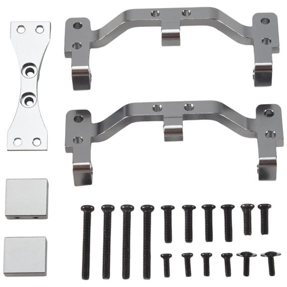 for MN D90 MN-90 MN99S MN99 RC Car Upgrade Parts Metal Pull Rod Base Seat & Axle Upper Servo Bracket Mount Accessories