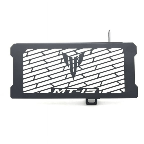 for MT 15 MT15 2018 2019 2020 Motorcycle Radiator Cover Radiator Grille Guard Protection,1 x Motorcycle Radiator,Black