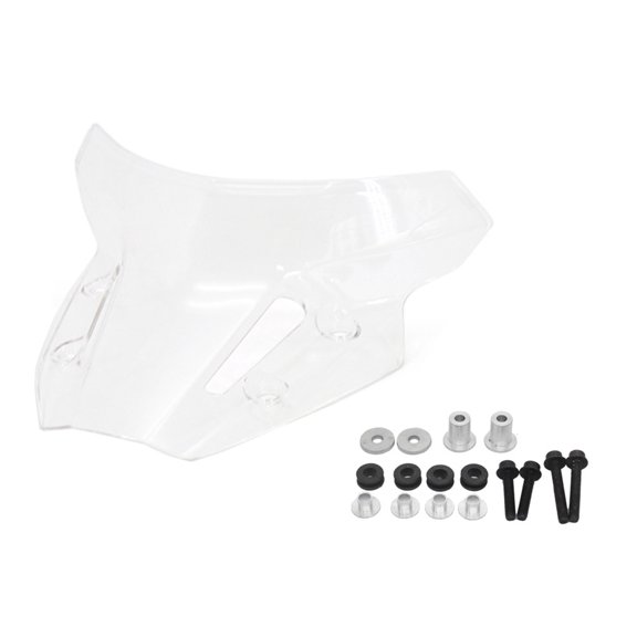 for MT09 FZ09 Windshield Wind Screen Air Deflector Plate Side Panel Motorcycle Windscreen Extension Spoiler
