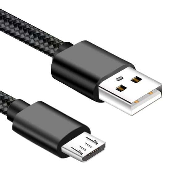 for MX Master 2S/Anywhere 2S Charger Cable, 6.6ft Micro USB Fast Charging Cord for MK875/MX Ergo/K800/G915 TKL Wireless Keyboard Mouse, Nylon Braided