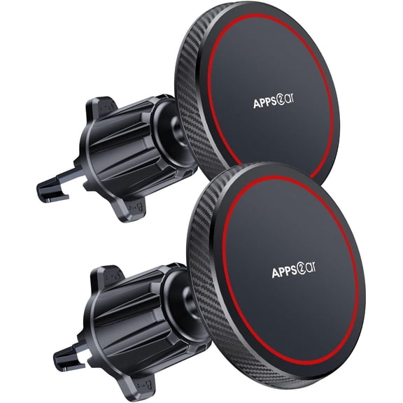 for MagSafe Car Mount Air Vent [2 Pack] Magnetic Car Mount for iPhone 17 16 15 14 13 12, MagSafe Case