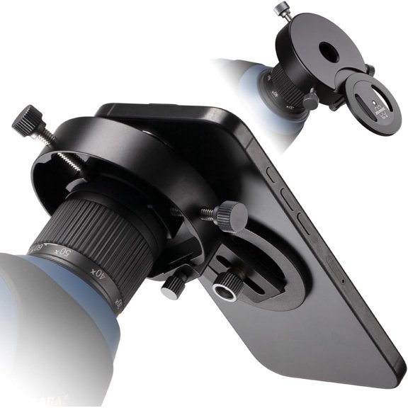 for Magsafe Digiscoping Adapter,Fits Telescope or Spotting Scope 2.5" Eyepiece Max,Magnetic Attachment iPhone 12/13/14/15/16/17 Pro Max Magnetic Case