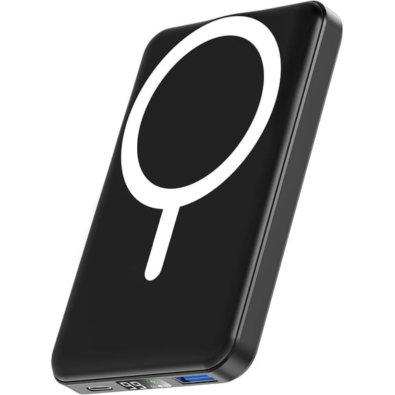 for Magsafe Power Bank, 10000mAh Slim Magnetic Portable Charger