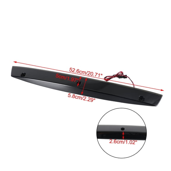 for Mercedes-Benz Vito Viano W639 Third High Level LED Tail Brake Light Red -