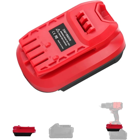 for Milwaukee to for Craftsman Battery Adapter (for M18 Battery for Craftsman 20V Tool)