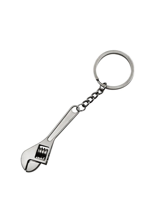 for Mini Adjustable Wrench Key Chain Adjustable Metal Spanner Keyring Hand Tool