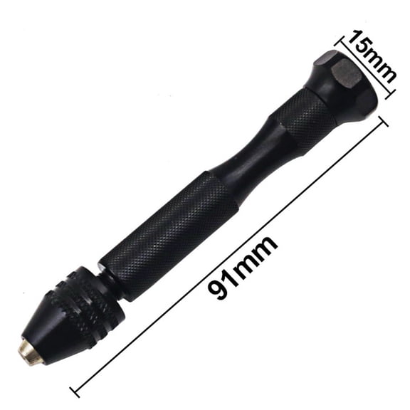 for Mini Tiny HSS Drill Bits Keyless Chuck 0.5-3.0mm Hand Model Craft DIY Tool