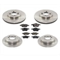 thumbnail image 1 of for Mini for Cooper 2007-2008 Front & Rear Brake Disc Rotors & Pads - OE Style Replacement Kit, 294MM Front, 259MM Rear, D3EA Ceramic & Metallic Pads, 1 of 5