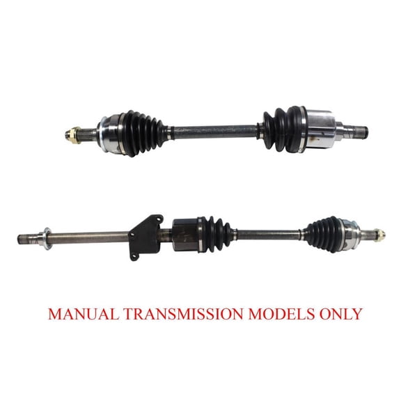 for Mini for Cooper S 2002-06 l-for Standard Transmission Front CV Axle Shafts NCV49504-49505 3-Year Warranty