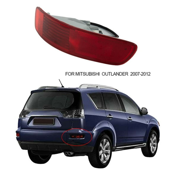 for Mitsubishi Outlander 07-12 Right Side Rear Tail Lamps Bumper Reflector Light