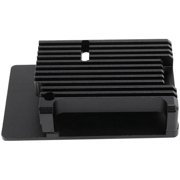 for Model B Aluminum Case, Passive Cooling Aluminum Alloy Protective Shell Metal Enclosure for Model B,1 * Raspberry Pi 4 Model B Aluminum Case,black