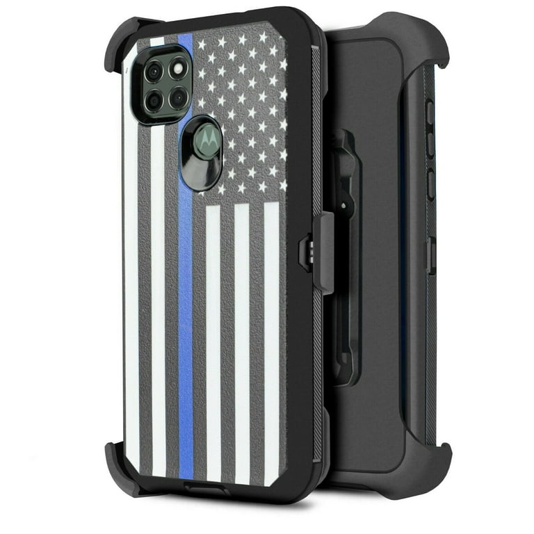 for Moto G9 Power Phone Case Dual Layer Full-Body Rugged Clear