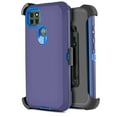 thumbnail image 1 of for Moto G9 Power Phone Case Dual Layer Full-Body Rugged Clear Back Case Drop Resistant Shockproof Case with Built In Screen Protector, 1 of 4