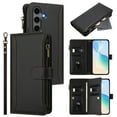 thumbnail image 1 of for Motorola Edge 40 Neo 5G Phone Case Wallet Protective Case leather Cover with magnetic closed cBlackit card slot shockproof protection phone case, 1 of 7