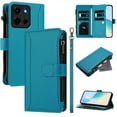 thumbnail image 1 of for Motorola Edge 50 Fusion 50Pro 50Neo 50Ultra Wallet Phone Case with Magnetic Zipper Closed Credit Card Slot Shockproof Phone Case, 1 of 9