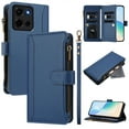 thumbnail image 1 of for Motorola Edge 50 Fusion 50Pro 50Neo 50Ultra Wallet Phone Case with Magnetic Zipper Closed Credit Card Slot Shockproof Phone Case, 1 of 9