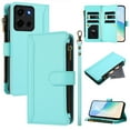 thumbnail image 1 of for Motorola Edge 50 Fusion 50Pro 50Neo 50Ultra Wallet Phone Case with Magnetic Zipper Closed Credit Card Slot Shockproof Phone Case, 1 of 9