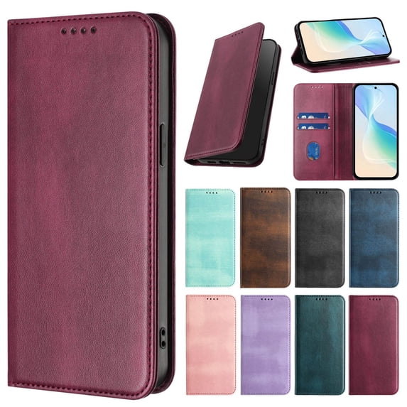 for Motorola G22 4G Phone Case Wallet Protective Case leather Cover with magnetic closed cWineit card slot shockproof protection phone case