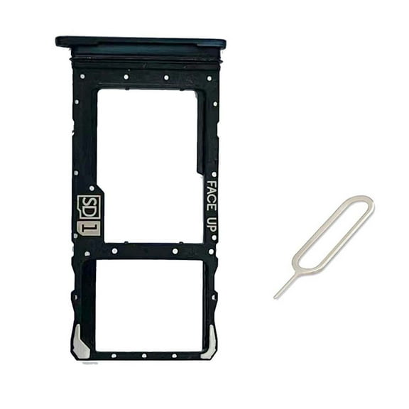 for Motorola Moto G Stylus 5G 2022 Sim Card Tray Micro SD Holder Container Replacement Part Black