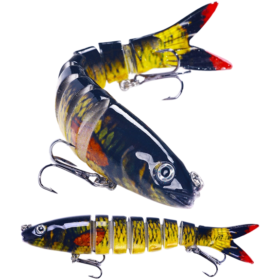 for Multi-segmented Fish Lure 18g 13.5cm Sinking Fishing Lure, Outdoor Fishing Gear