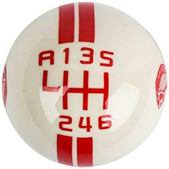for Mustang Shelby Cobra GT 500 6 Speed Manual Gear Shift Knob Shift Knob (R on The Left, R-White) R-White R-White R-White