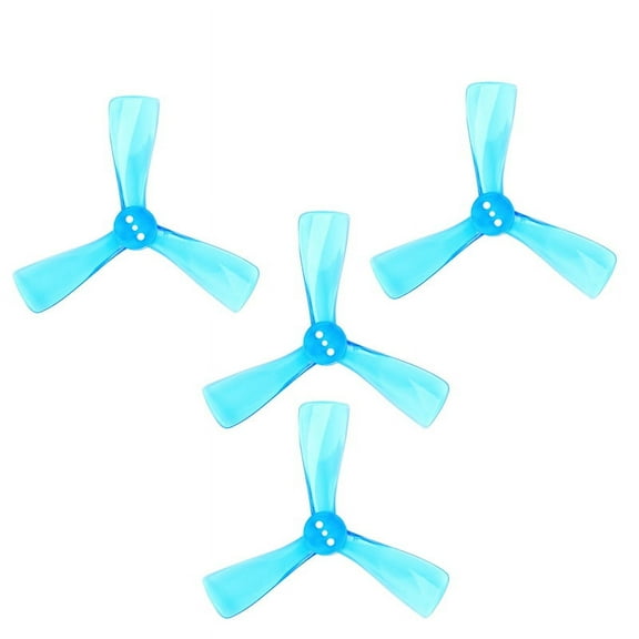 for Nazgul 2525 2.5Inch -Blade/3 Blade Propeller Prop CW CCW for FPV ProTek25 Drone Part-Blue